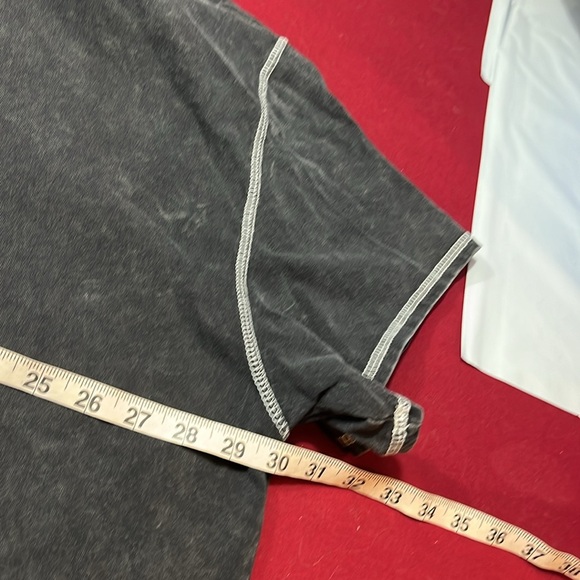 Social collision skull crossbones shirt BLACK shite collar GOTH EMO 3XL WOMENS - Picture 8 of 15